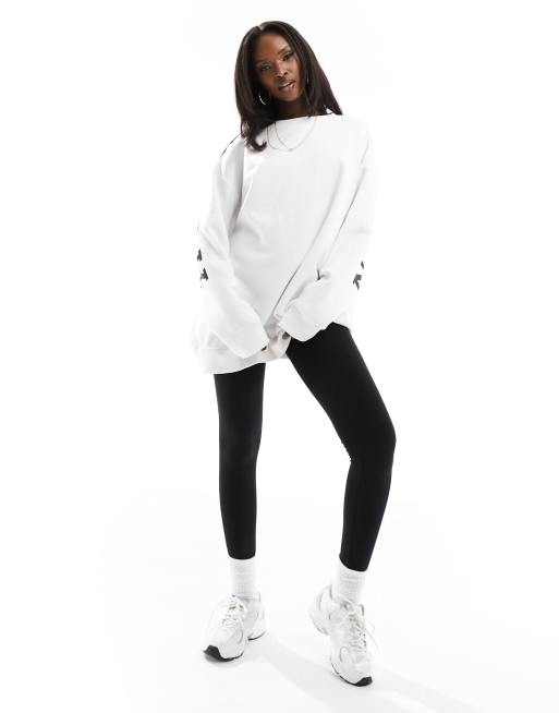 Missy Empire – Sweatshirt in Weiß mit „New York“-Rückenprint, 3 von 4