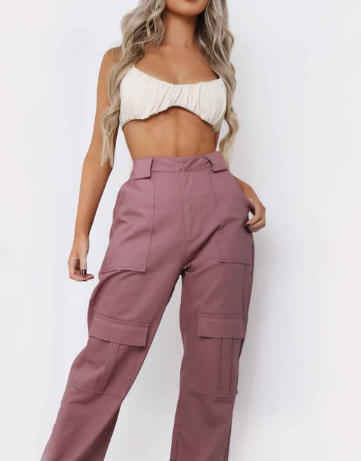 Mauve store pink pants