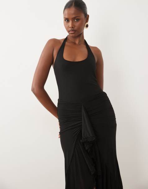 Black Summer Dresses | Black Floral & Beach Sundresses