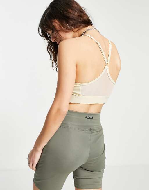 Strappy on sale gym top