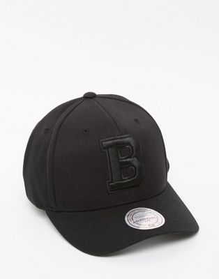 all black bruins hat