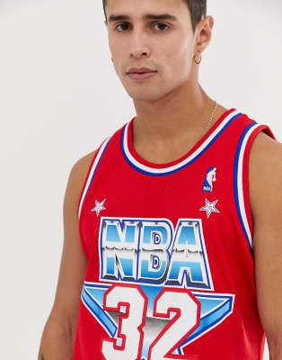 magic johnson all star jersey