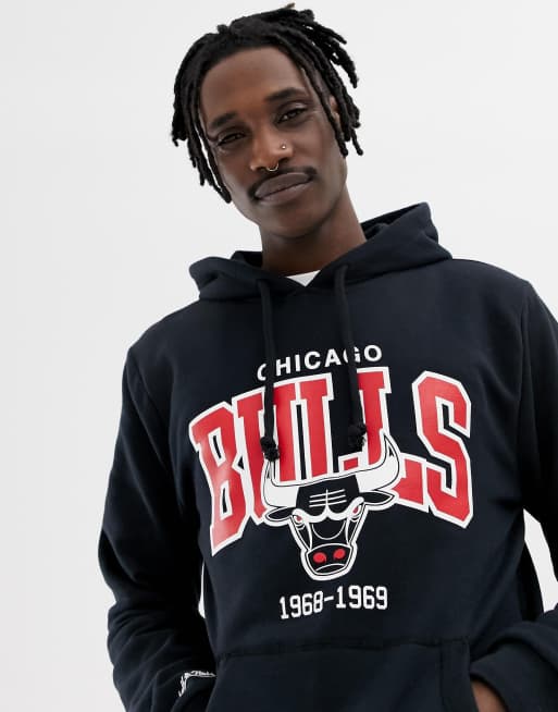 Mitchell & ness discount chicago bulls hoodie