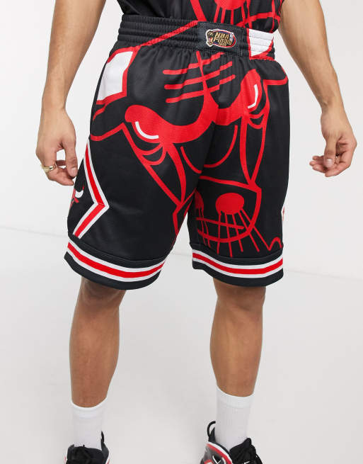 MITCHELL & NESS - Men - Chicago Bulls Sketch Shorts - Black - Nohble