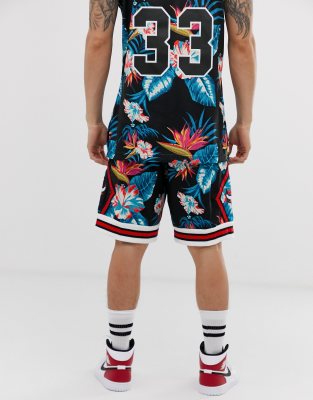 mitchell and ness floral jersey