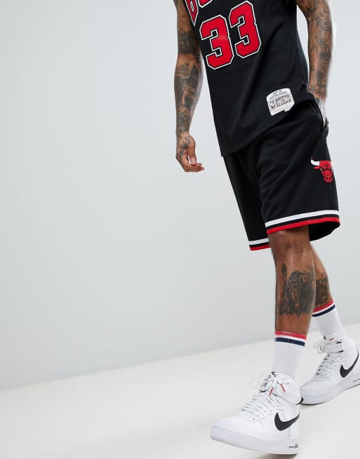 Mitchell & Ness Chicago Bulls Swingman Shorts Black