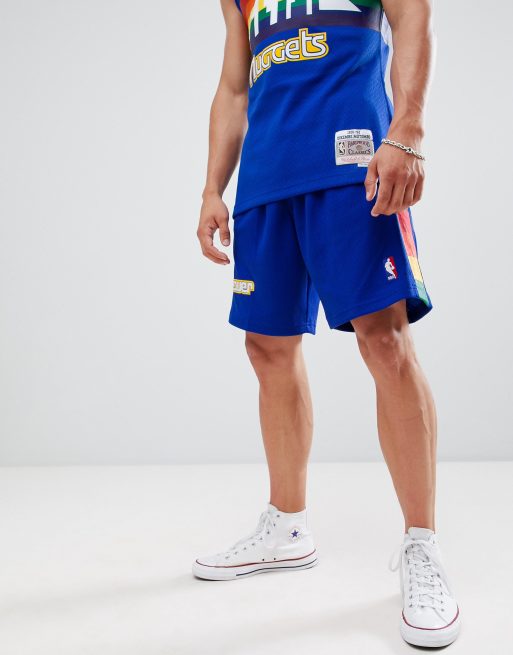 Mitchell & Ness NBA Denver Nuggets swingman shorts | ASOS