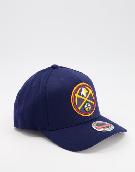 Mitchell & Ness NBA Denver Nuggets team ground redline cap in navy