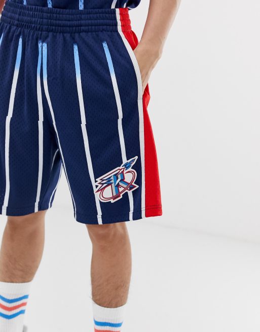 Rockets mitchell cheap and ness shorts