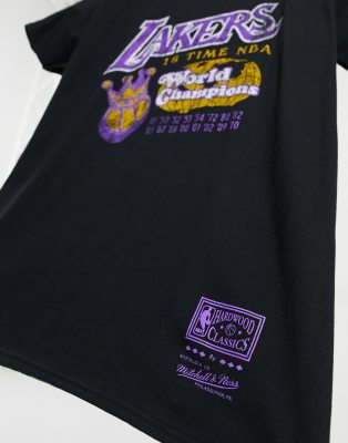 mitchell and ness lakers shirt