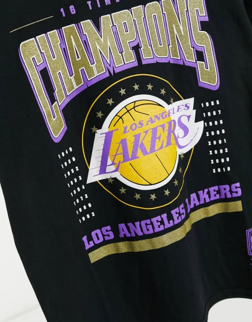 Lakers championships hot sale t shirt