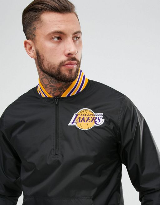 Los Angeles Lakers Big & Tall Pieced Body Full-Zip Track Jacket