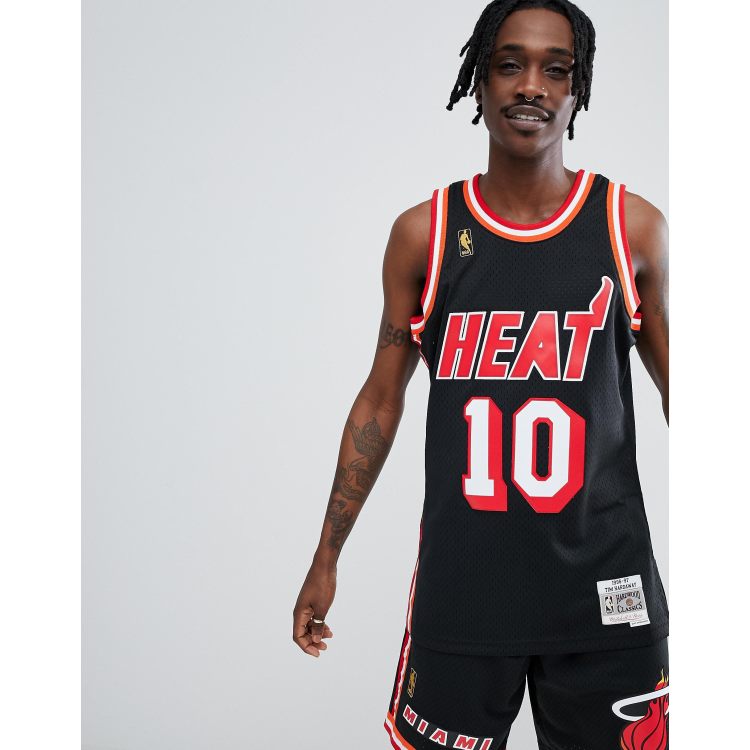 Mitchell & Ness NBA Miami Heat Swingman Vest In Black