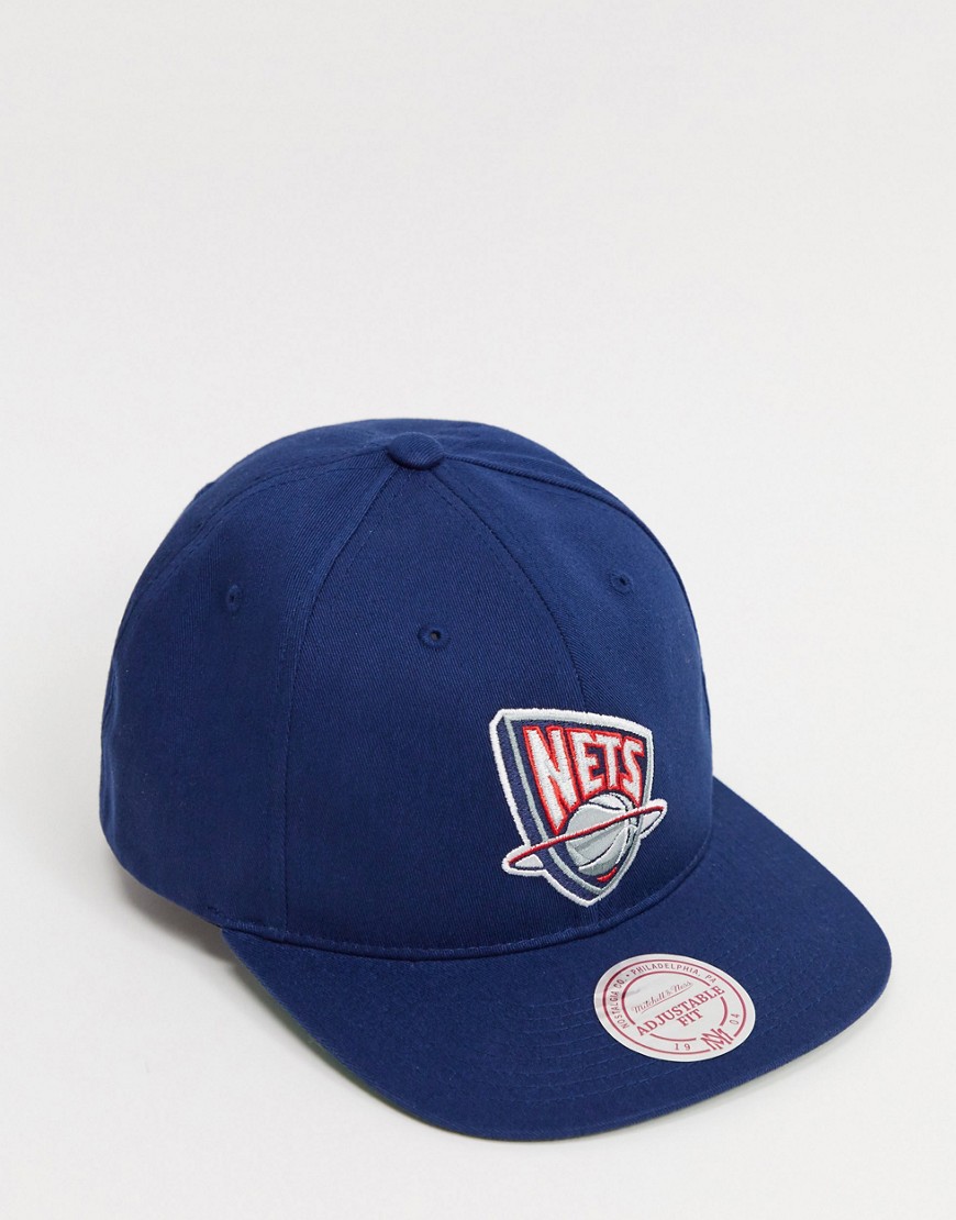 Mitchell & Ness – NBA New Jersey Nets – Blå snapback-keps