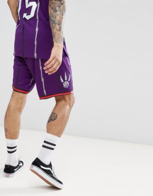 mitchell ness raptors shorts
