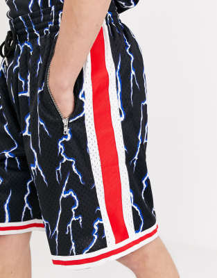 mitchell and ness lightning shorts