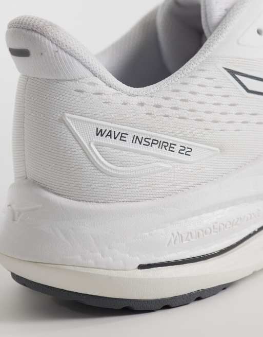 Mizuno - Wave Inspire 22 - Hardloopschoenen in wit, 4 van 5