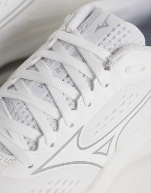 Mizuno - Wave Inspire 22 - Sneakers in wit, 4 van 5