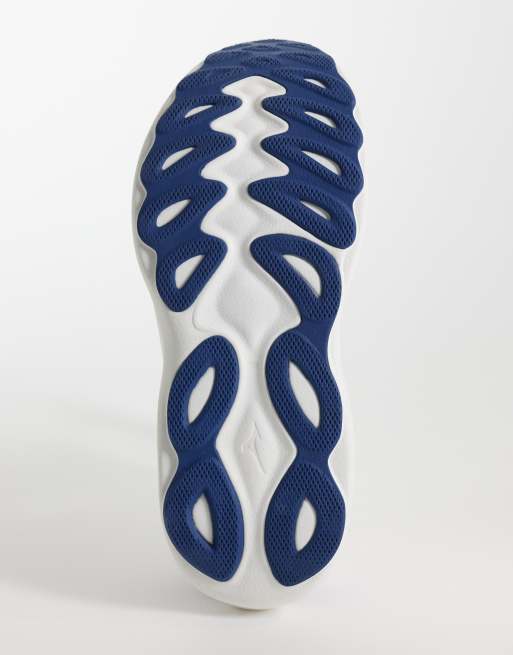 Mizuno - Wave Sky 9 - Sneakers in gebroken wit en geel, 5 van 5
