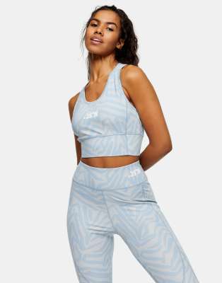 Аутлет Многоцветный спортивный бюстгальтер Topshop