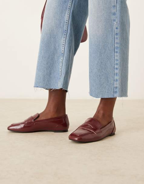 Mocasines burdeos Malta de ASOS DESIGN - view 1