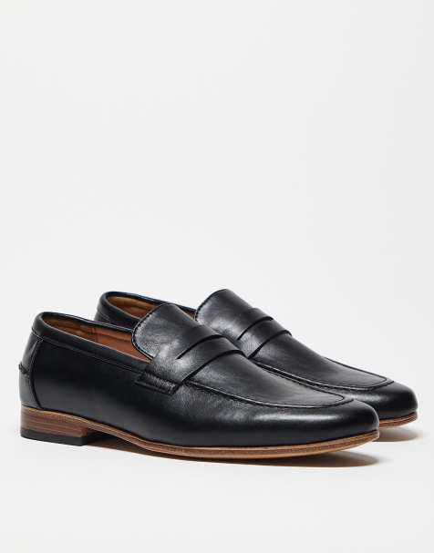 Mocasines clásicos negros de ASOS DESIGN - view 1