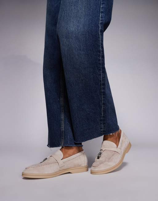 Mocasines color hueso de ante Portland de Steve Madden, 4 de 4