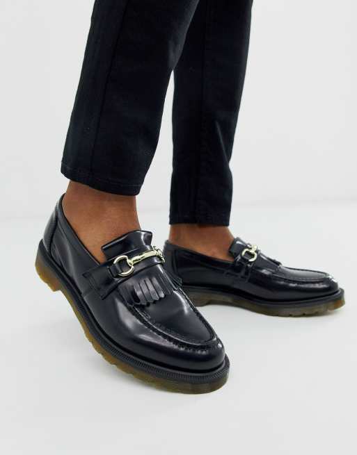 Mocasines con detalle de barra en negro Adrian de Dr Martens RcjShops dr martens 38