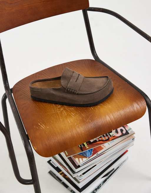 Mocasines gris cemento de ante Naples Wrapped de Birkenstock, 4 de 4