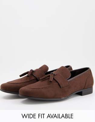 Mocasines marrones con borlas de de DESIGN | ASOS