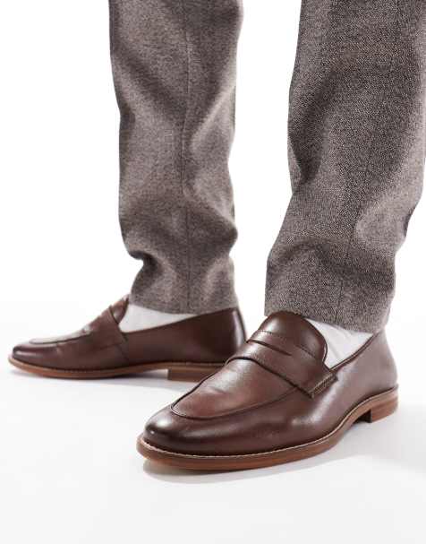 Mocasines marrones de cuero Rune de schuh - view 1