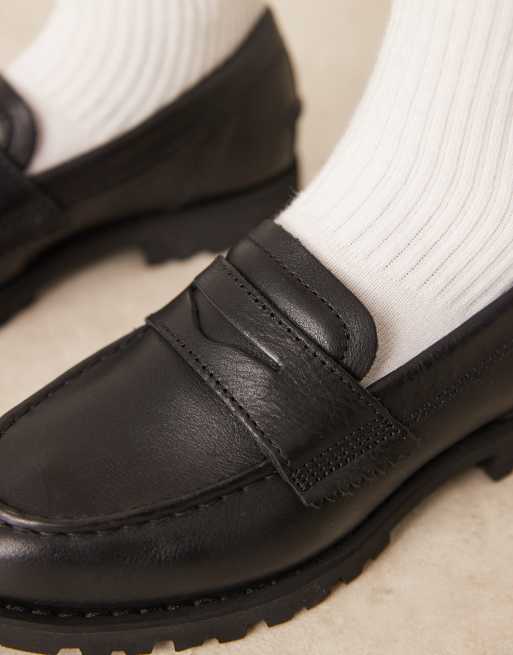 Mocasines negros clásicos de cuero Noreen de Timberland, 2 de 4