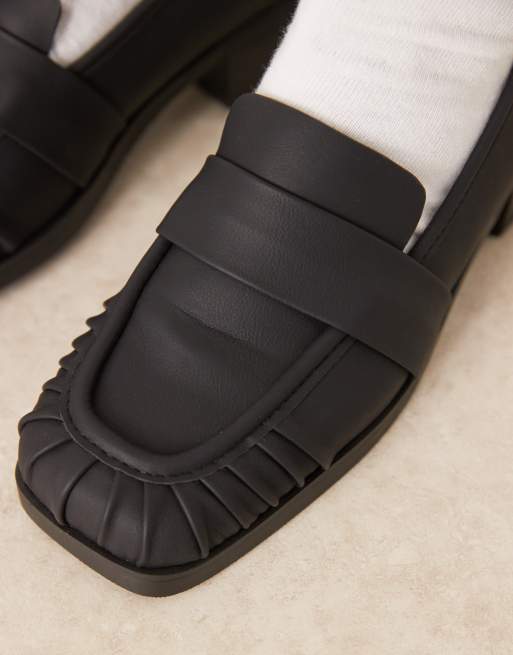 Mocasines negros con puntera cuadrada Aarvi de RAID, 2 de 4