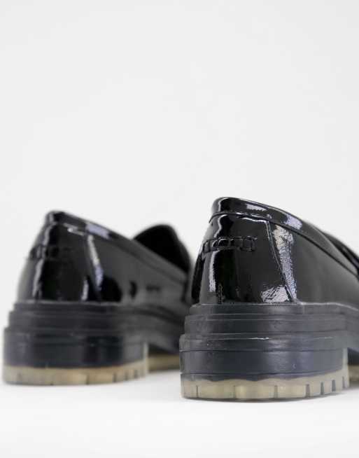 Mocasines con suela gruesa transparente Lotus de schuh | ASOS