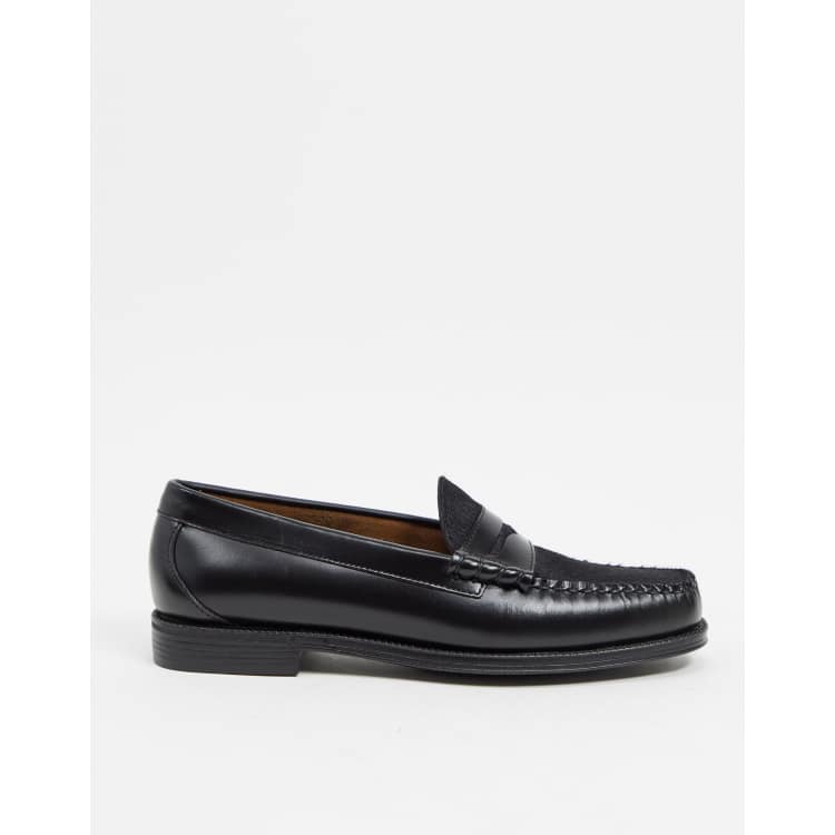 Mocasines negros cuero pony Weejuns Larson de G.H. Bass & Co. ASOS