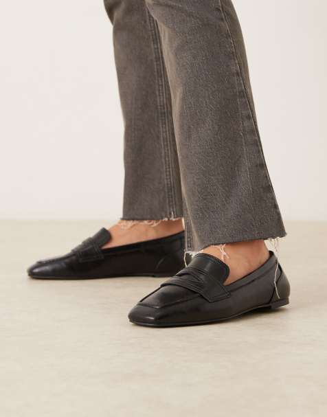 Mocasines negros Malta de ASOS DESIGN - view 1