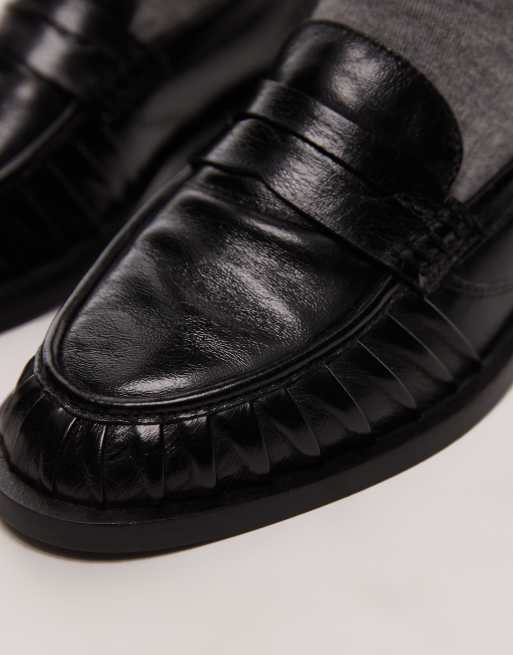 Mocasines negros premium Next-Wagon de Bronx, 2 de 4