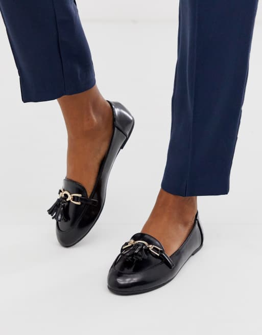 Mocasines planos borlas de Park