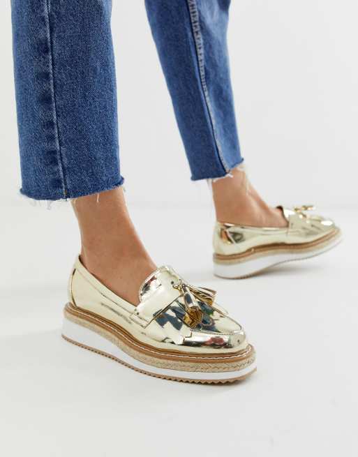 Mocasines planos Merit de ASOS DESIGN