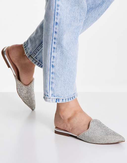 Mocasines plateados y beis destalonados Gloriaa de Call It Spring by ALDO - BEIGE