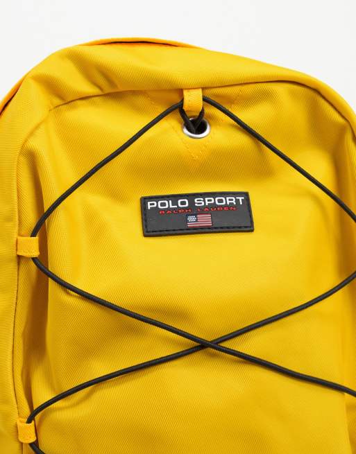 Mochila amarilla de Polo Ralph Lauren Sport ASOS