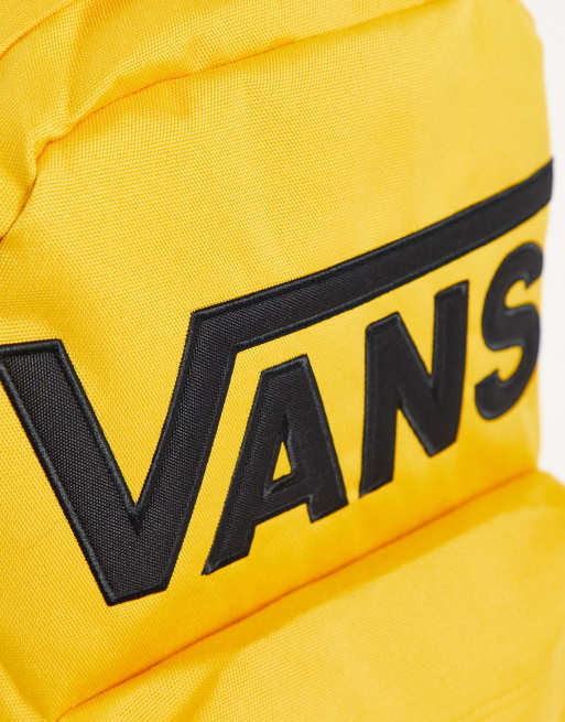 Mochila amarilla Old Skool Drop V de Vans ASOS