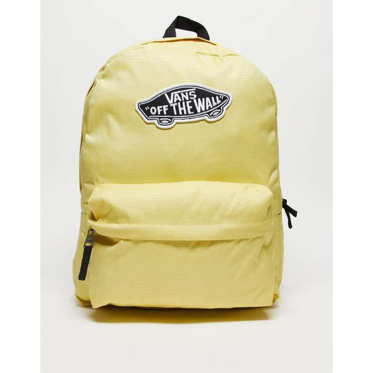 Mochila amarilla realm Vans |