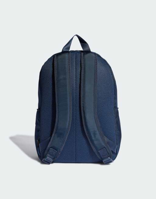 micrófono Librería choque Mochila azul marino de adidas Originals | ASOS