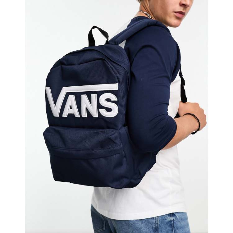 Mochila vans azul online marino