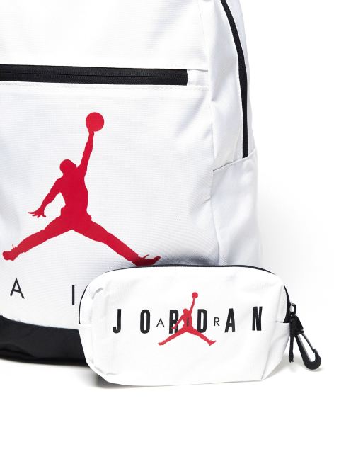 Mochila blanca con estuche Air de Jordan, 2 de 4