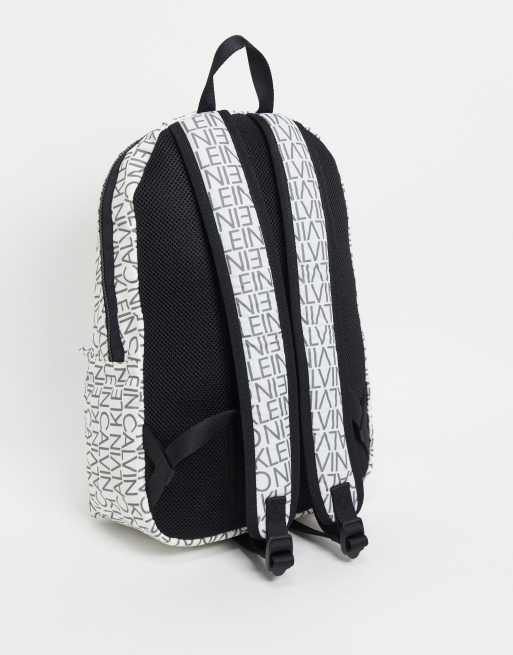 Mochila calvin 2024 klein blanca