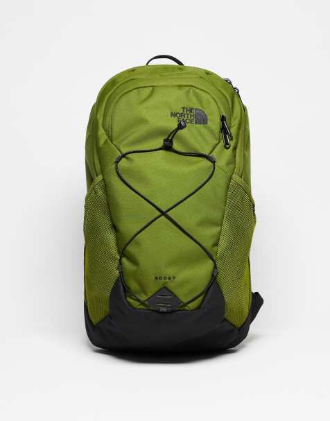 bolsa mochila para yoga BAGGU OM, con bolsillos color verde