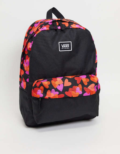 Mochila store vans corazones