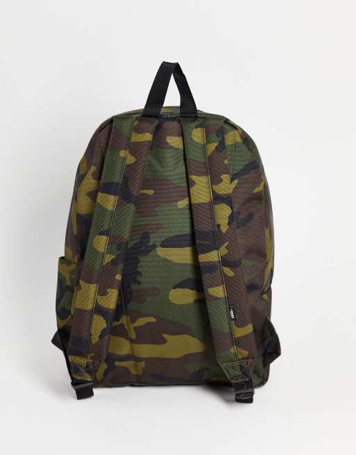 Mochila con estampado de camuflaje Old Skool III de Vans ASOS
